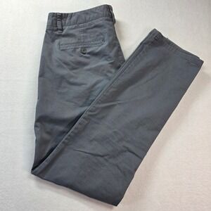 Bonobos Men's Slim Fit Stretch Chino Pants Gray 32x32 Cotton Spandex